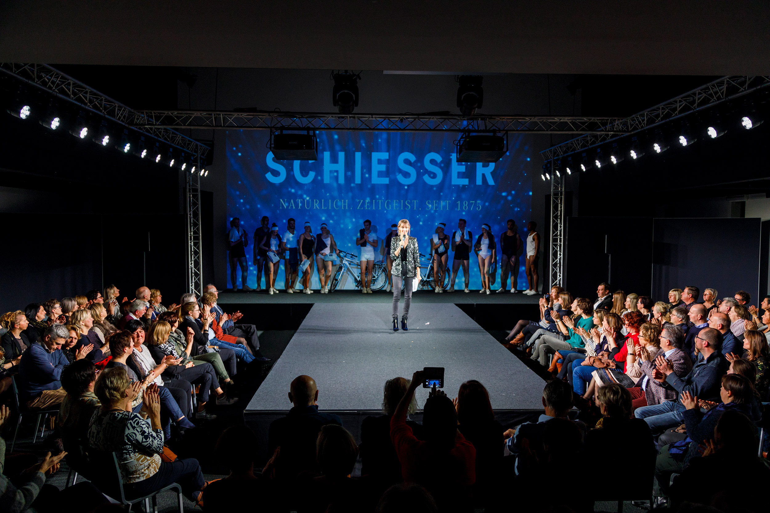 Modeshow in het Auditorium