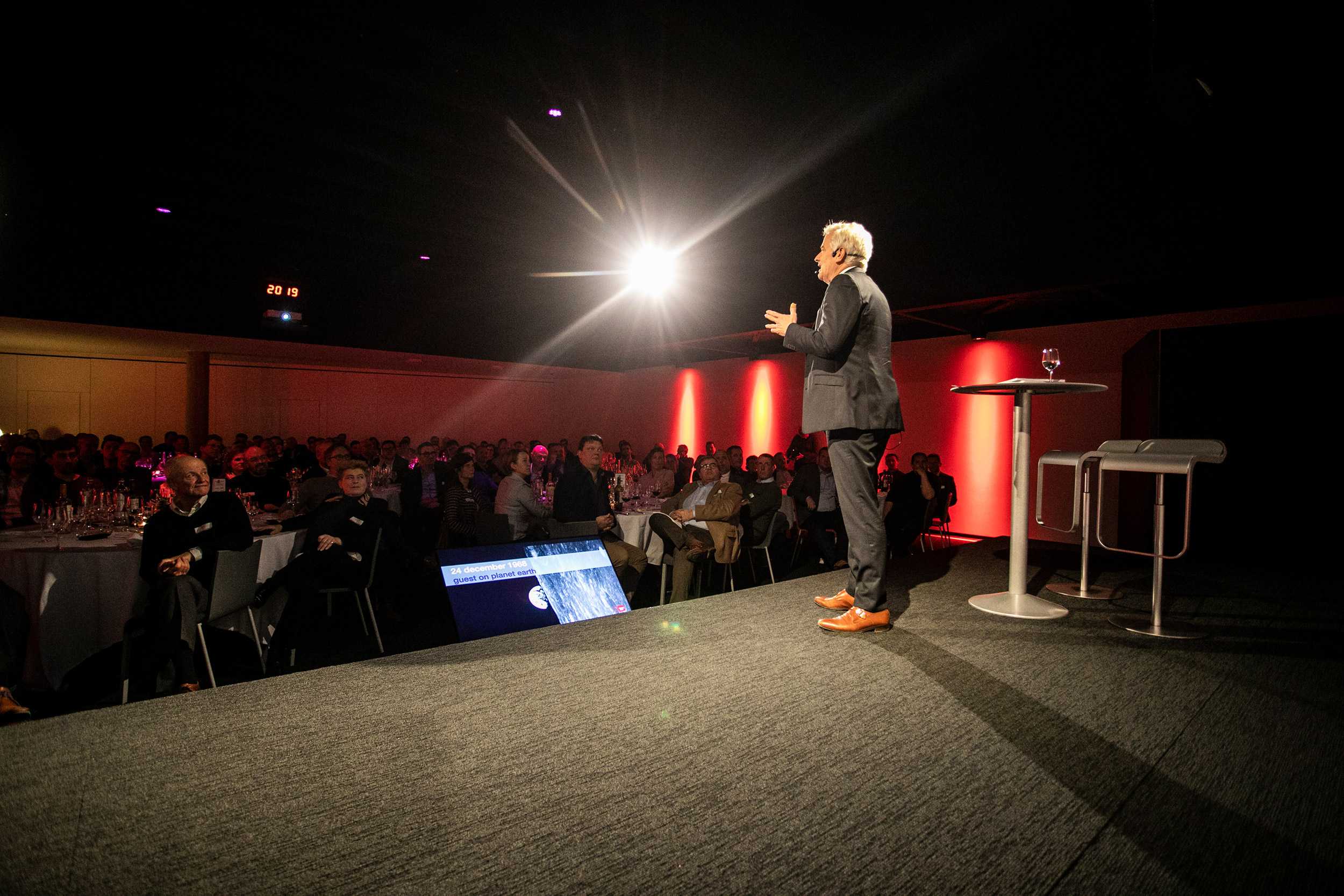 Spreker in het Auditorium