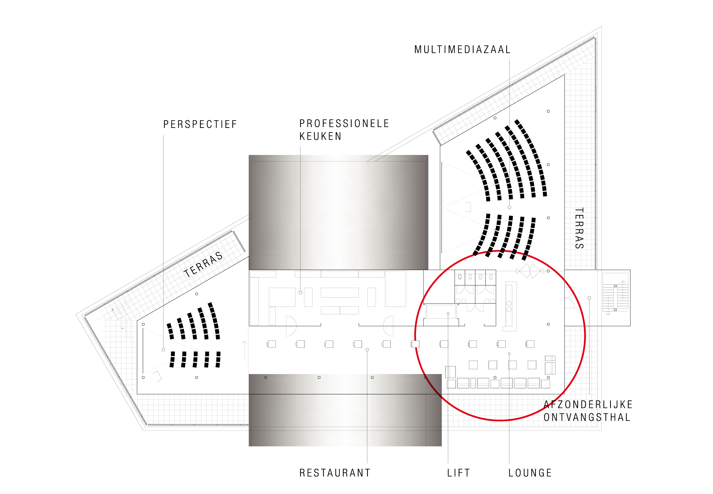 Grondplan Lounge