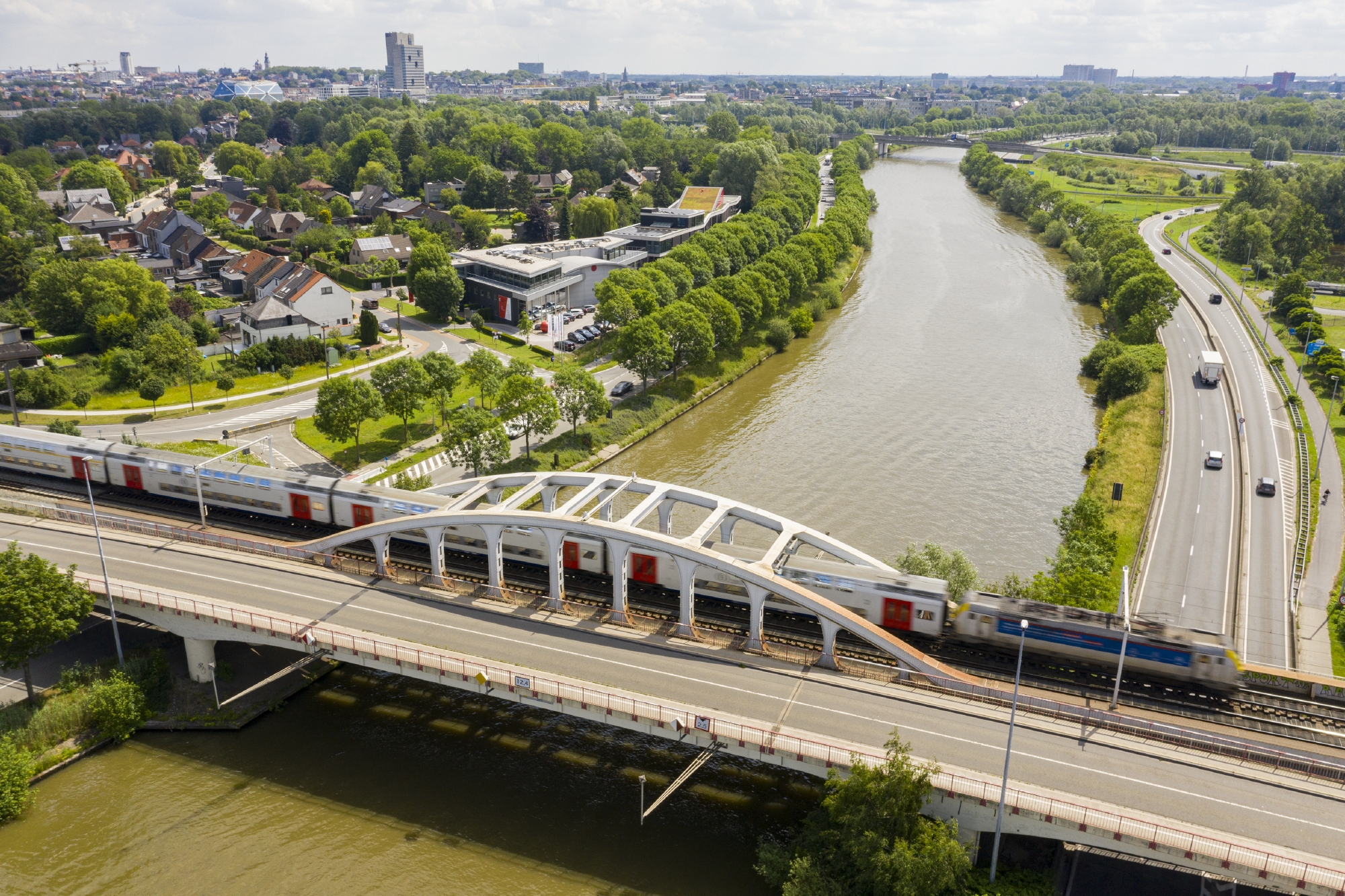 Drone overzicht CommunicatieCampus 