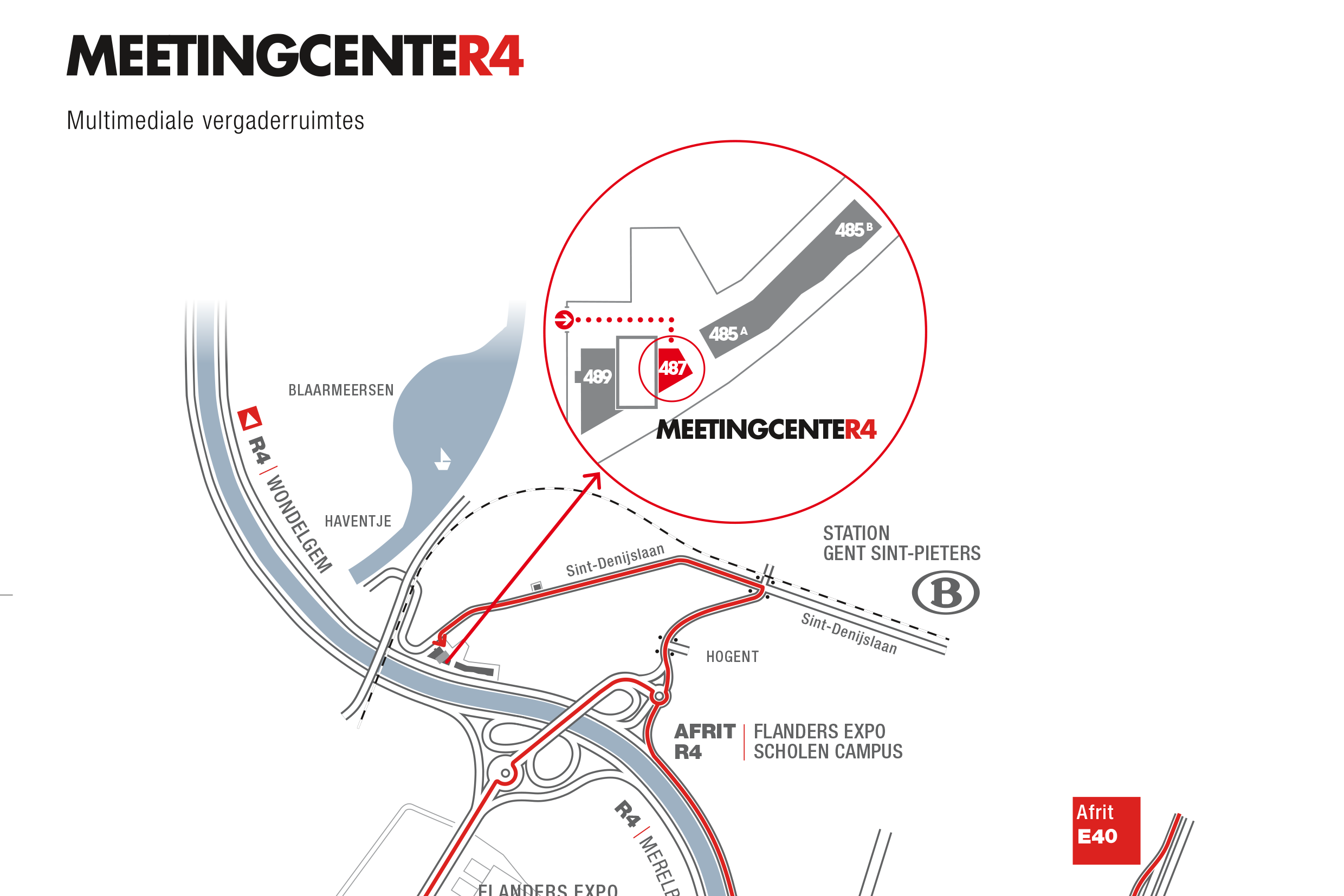 Routeplan Meetingcenter