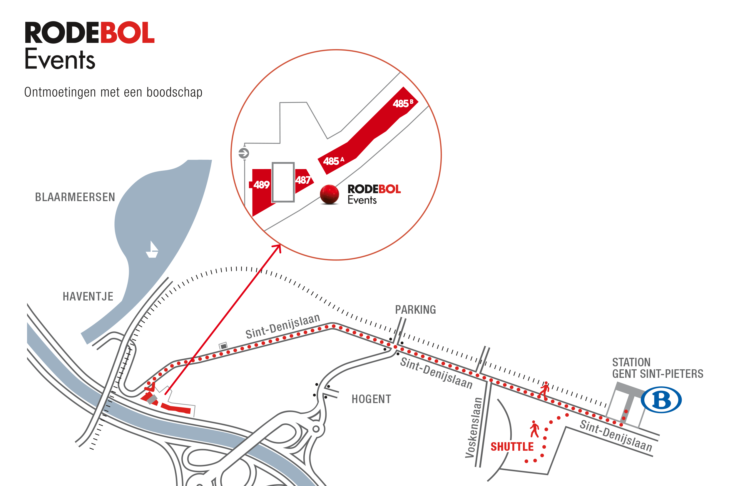 Routeplan shuttle