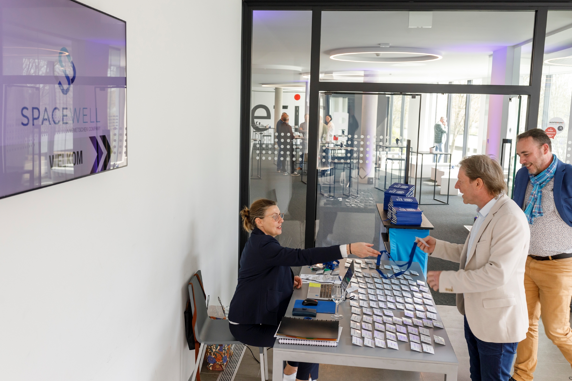 Foyer - AuditoRium4 in Gent - ontvangstruimte