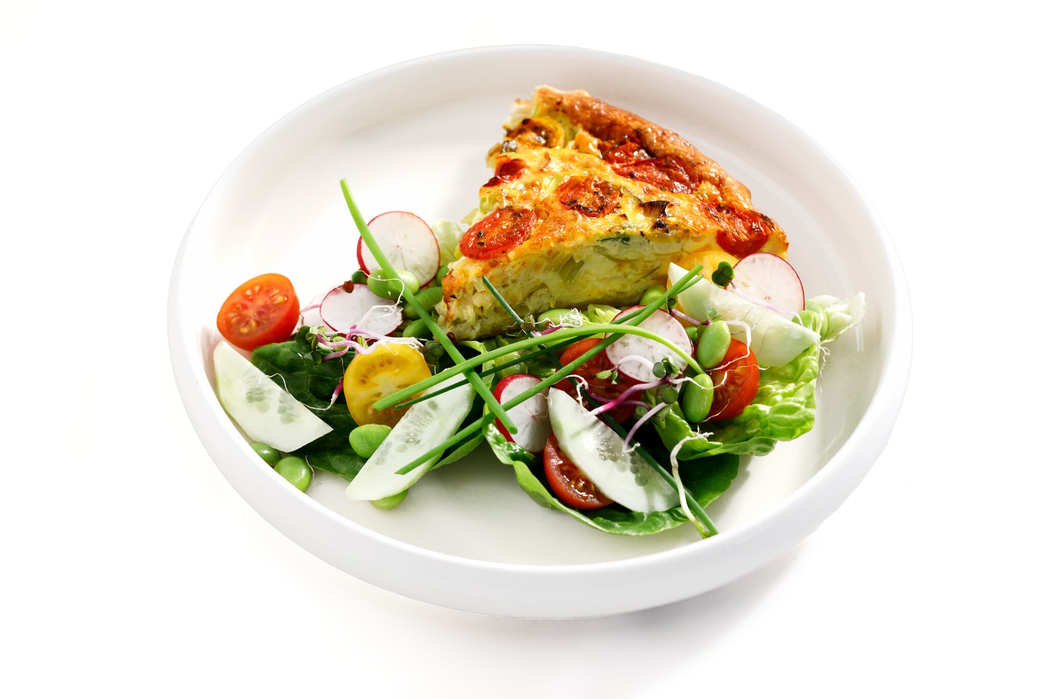 Snelle culinaire lunch met quiche - RodeBol Events 