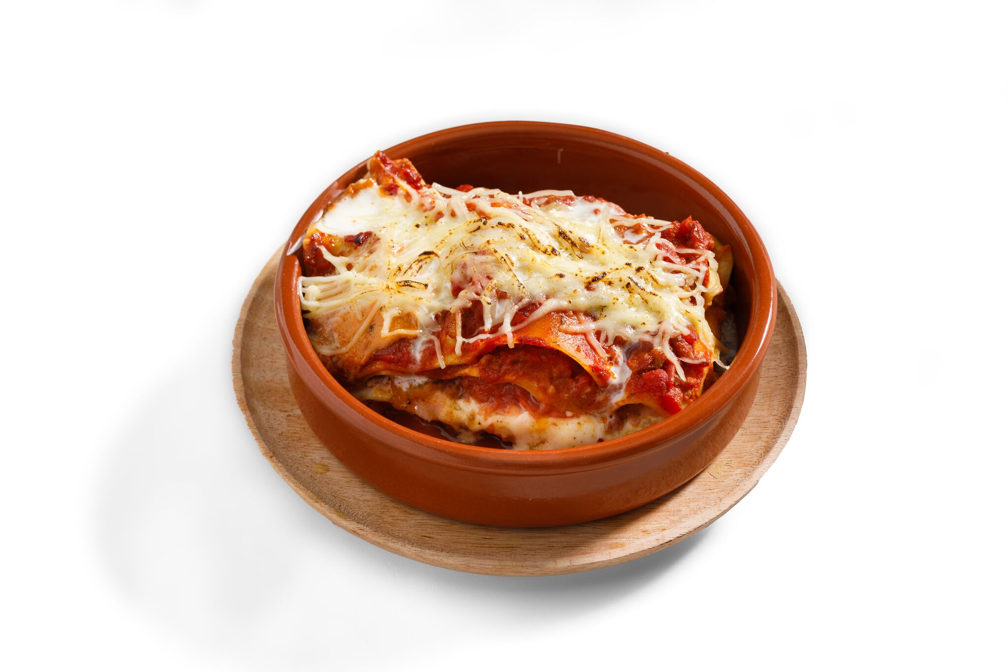 Culinary hot lunch lasagna bolognaise - RodeBol Events